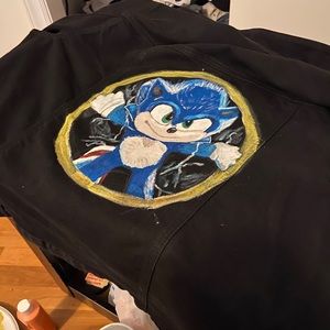 Custom Sonic Jean Jacket